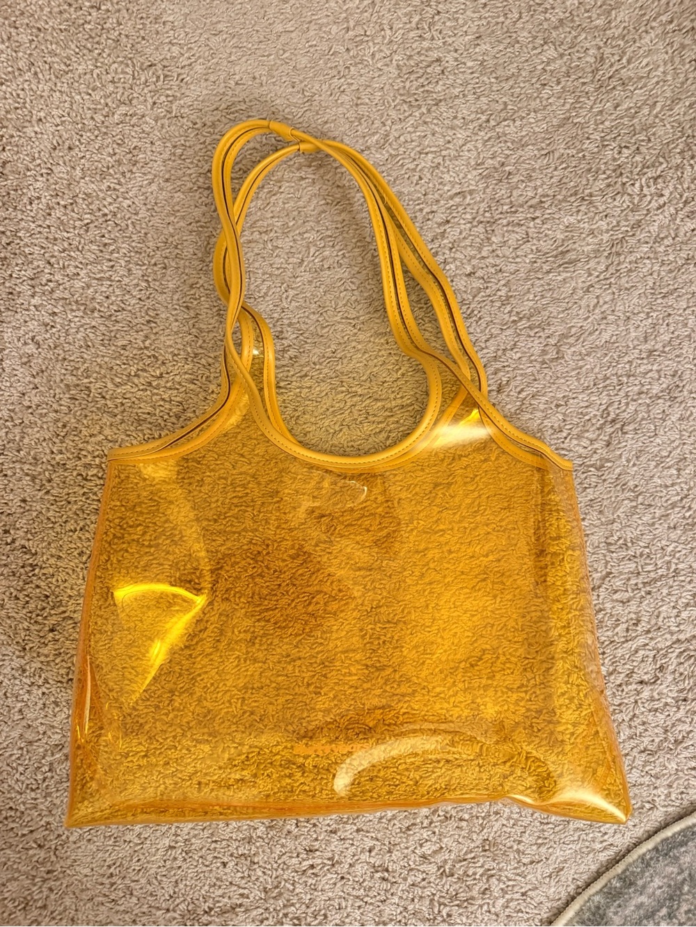 Thirty Years Clear Tote Bag in Honey - Picture 2 of 6